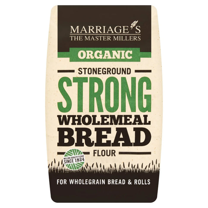 Marriage's Strong Organic Wholemeal Bread flour (1kg)
