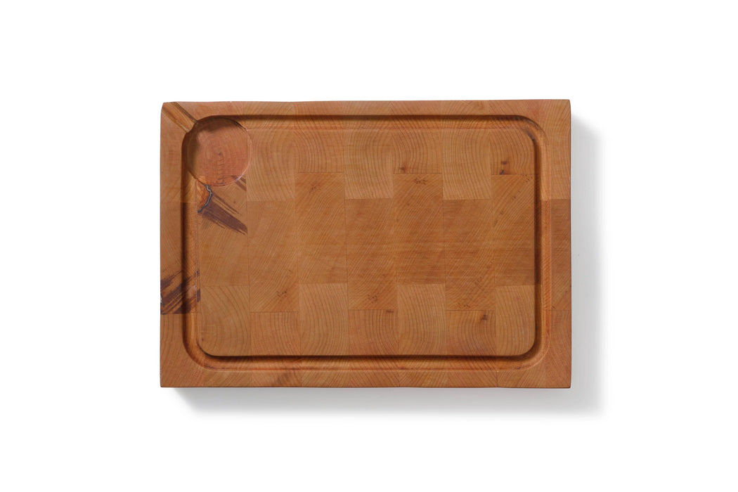 Skottsberg Beech end grain wood chopping board (35x25x3.5cm)