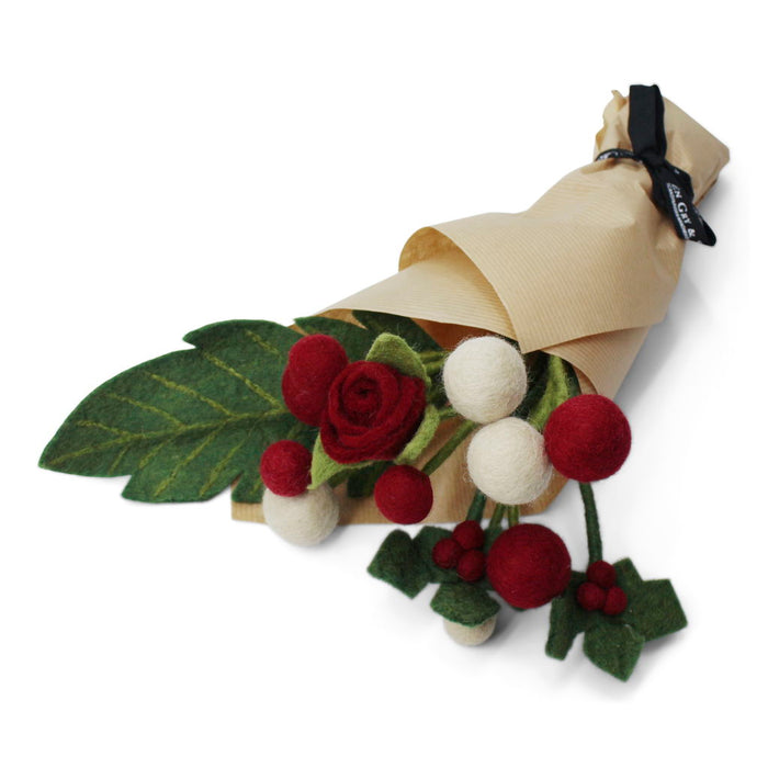 Gry & Sif Sarala Wool Felt Bouquet (45cm)