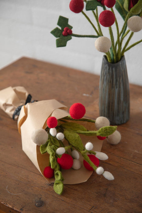 Gry & Sif Gita Wool Felt Bouquet (45cm)