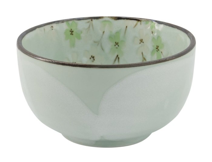 Tokyo Design Studio Green Cosmos Bowl Giftset  (4x550ml)