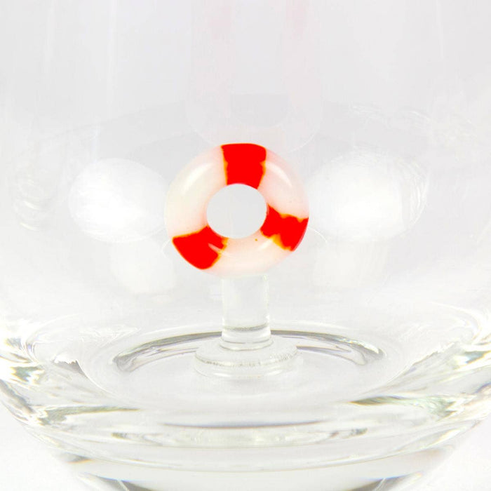 Tumbler with Miniature Glass Lifering