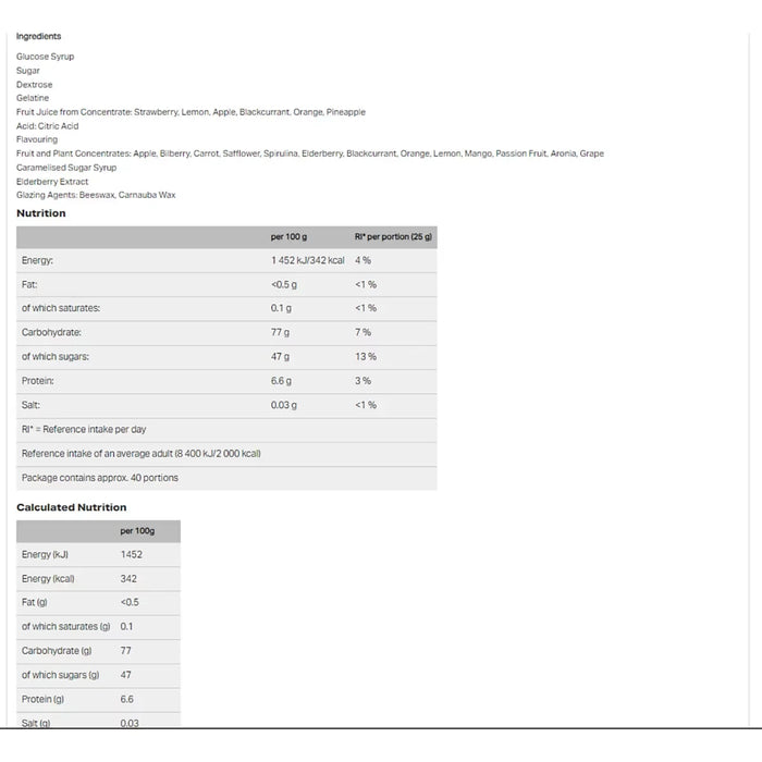 Haribo Starmix Gummies (1.4kg)