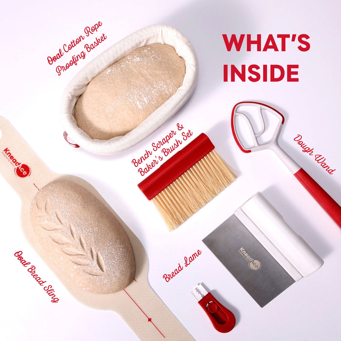 KneadAce Sourdough Essentials - Oval Set