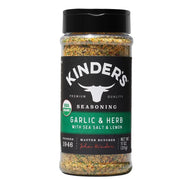 Kinder's Organic Garlic & Herb with Sea Salt & Lemon Seasoning (340g)