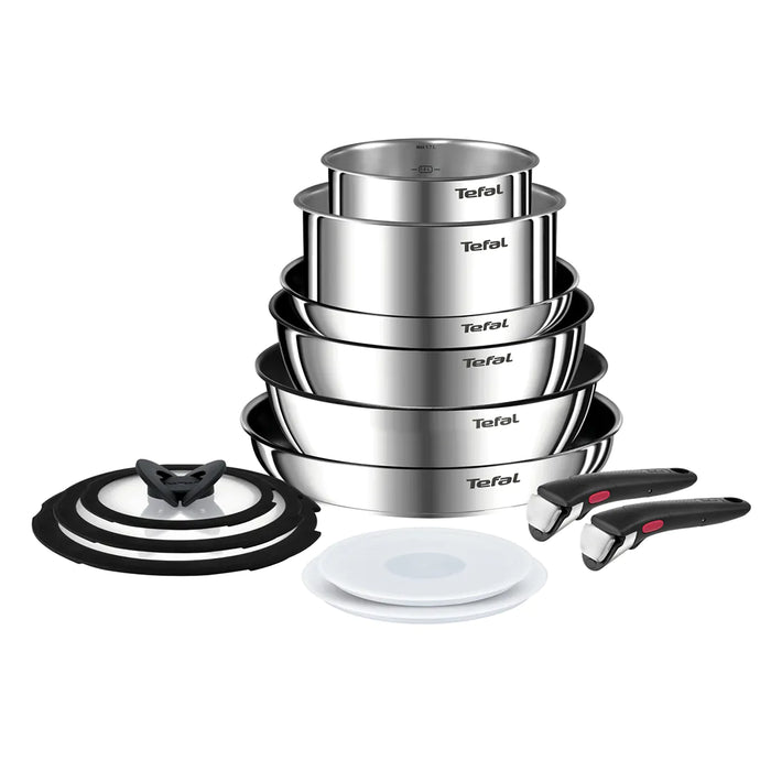 Tefal Ingenio Emotion Induction Stainless Steel Pan Set - (13 Piece)