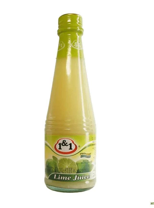 1&1 Lime Juice (330ml)
