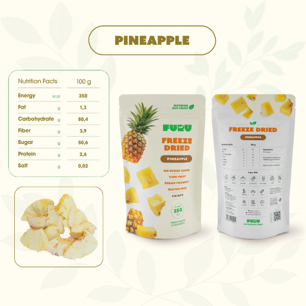 FURU Natural Pineapple Crisps (25g)