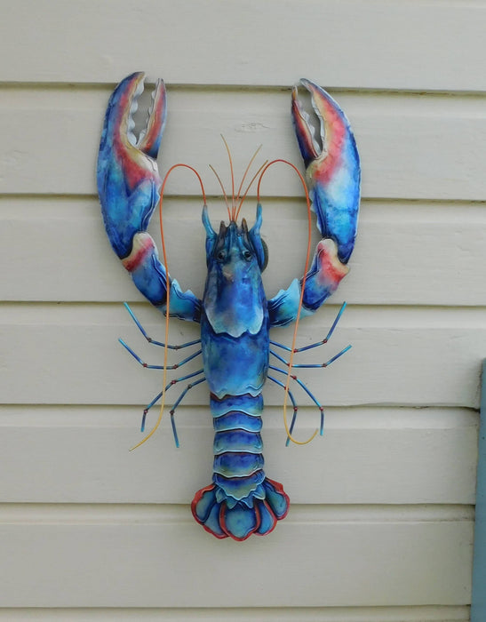 Shoeless Joe Blue Lobster Wall Art - Small