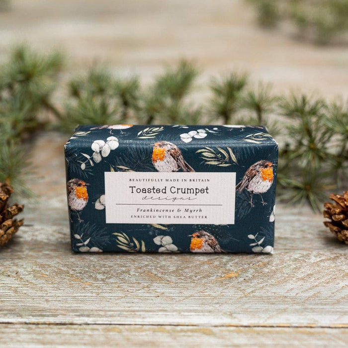 Toasted Crumpet Frankincense & Myrrh Soap (Robin Collection)