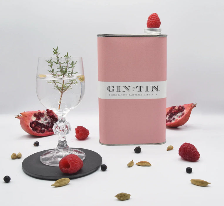 Gin In A Tin – No. 10 Pomegranate Raspberry & Cardamom Gin (50cl)