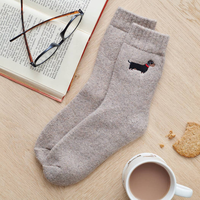 Sweet William Dog Walking Socks - Dachshund