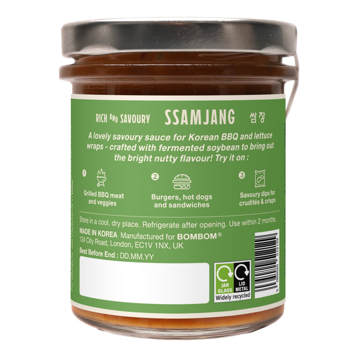 BOMBOM Korean Soybean Sauce - Ssamjang (190g)