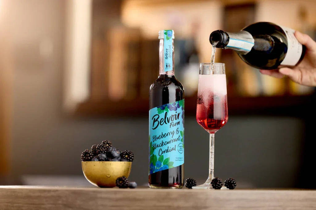 Belvoir Blueberry & Blackcurrant Cordial (500ml)