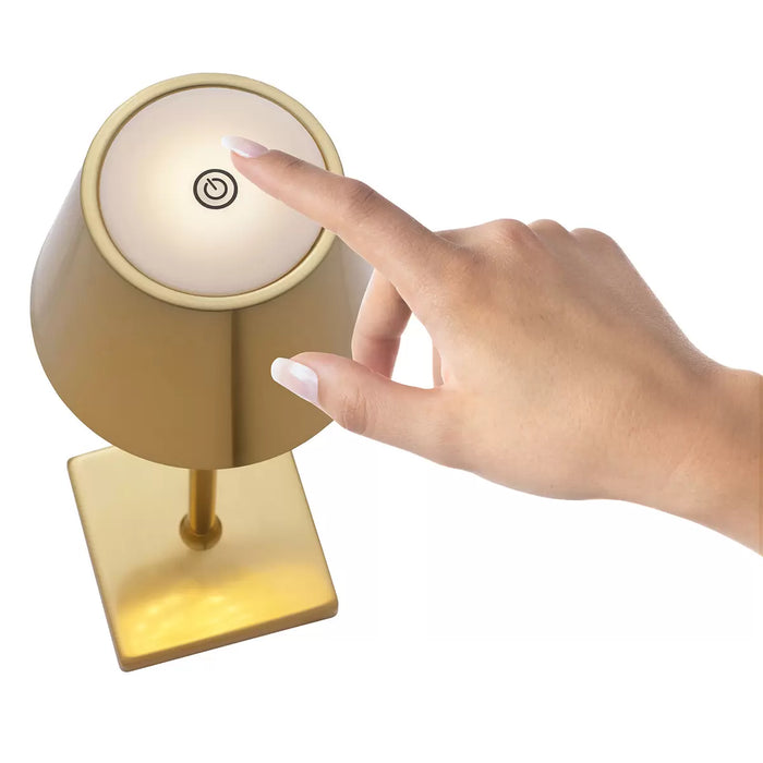 Mikasa Touch Control LED Lamp Set of 2 in Gold