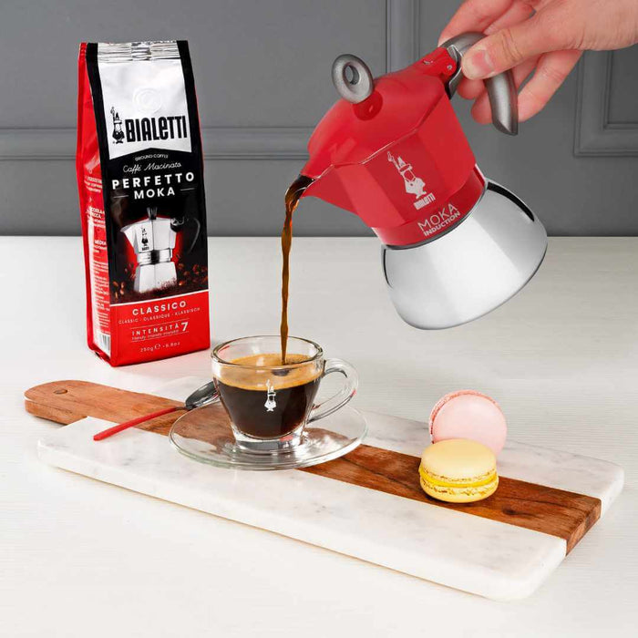 Bialetti Moka Induction - Red (6 Cup)