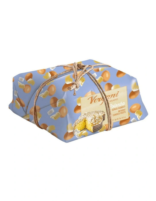 Vergani Colomba Without Candied Fruits  - Senza Canditi (700g)