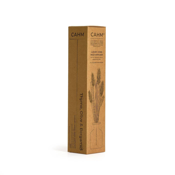 CAHM Thyme, Olive & Bergamot Luxury Diffuser - Black