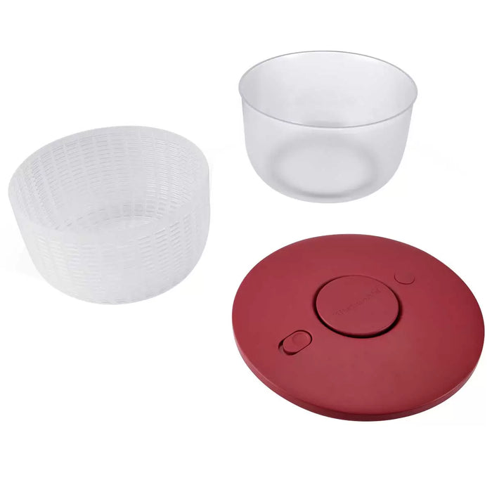 KitchenAid Salad Spinner - Red (27cm)
