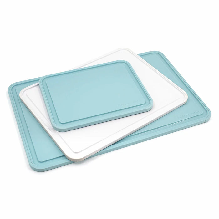 KitchenAid 3-Piece Cutting Board - Blue