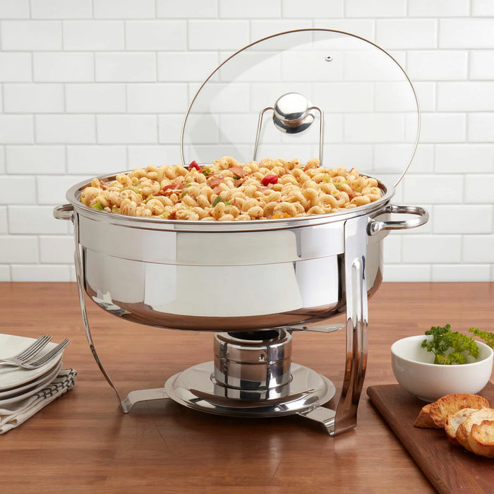 Denmark Round Stainless Steel Chafing Dish (8L)