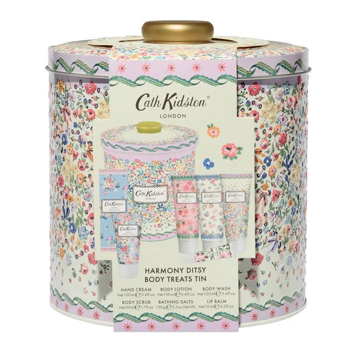 Cath Kidston, Body Treats Tin Gift Set - Harmony Ditsy