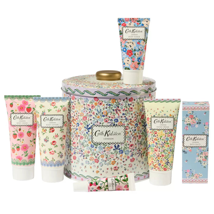 Cath Kidston, Body Treats Tin Gift Set - Harmony Ditsy