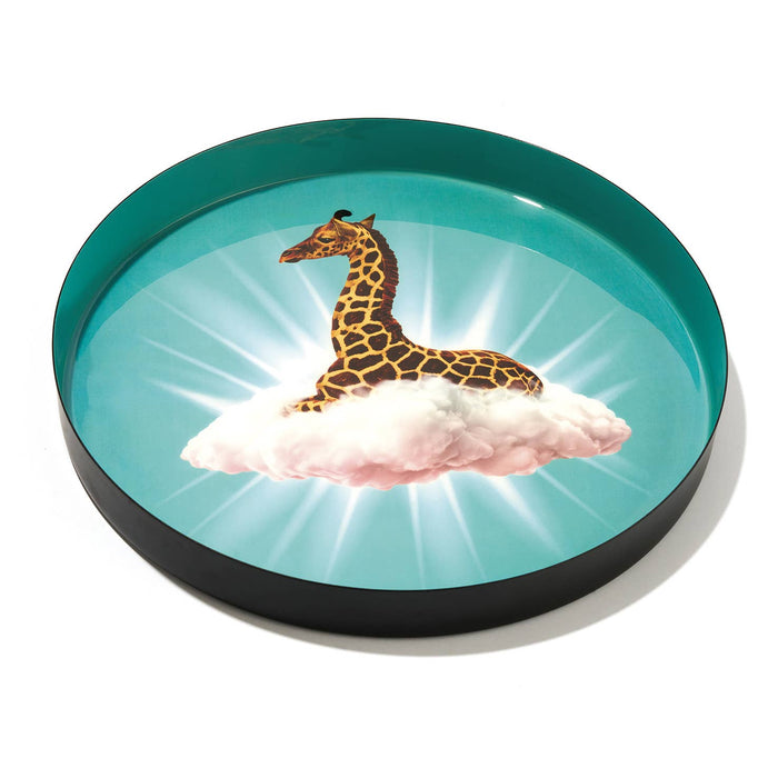 Gangzai Design Celestine Round Tray (33cm)