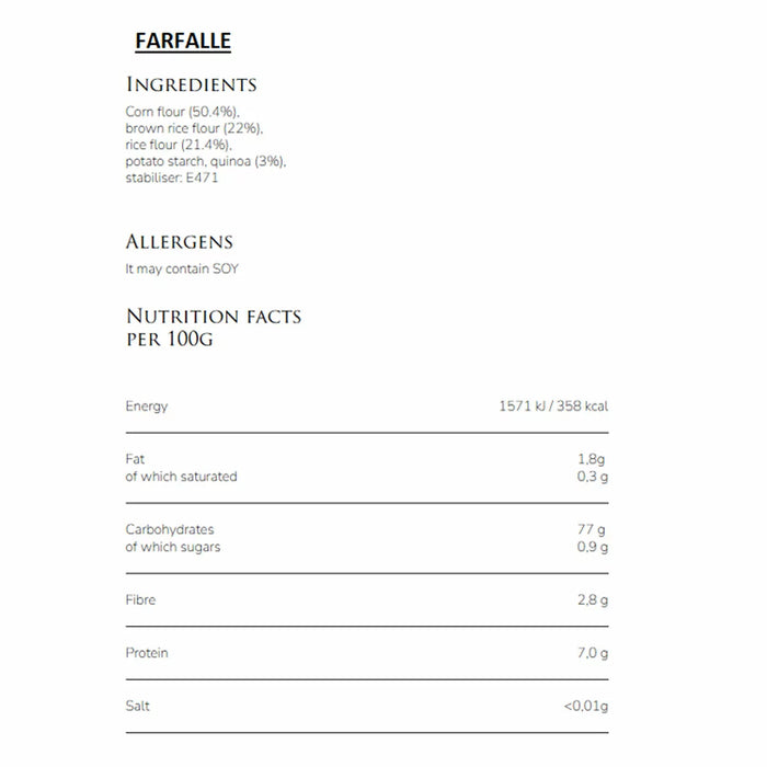 Garofalo Gluten Free Pasta Variety Pack (6x400g)