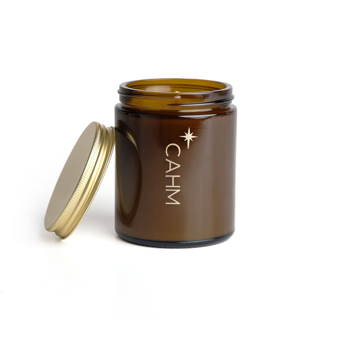 CAHM Nutmeg, Vanilla & Cinnamon Christmas Cookie Candle - Amber Jar