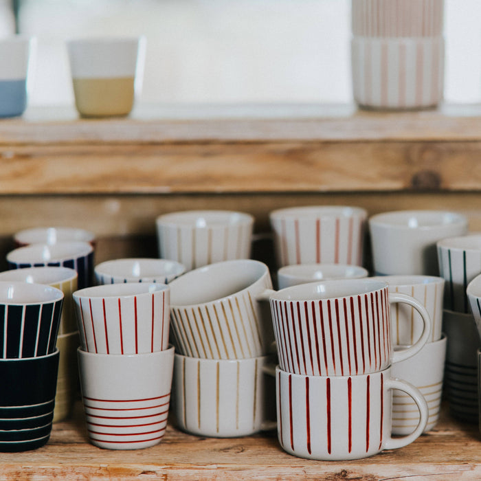 Kindred Sorrel Beaker - Brushed Earth Red - Large (Set of 2)