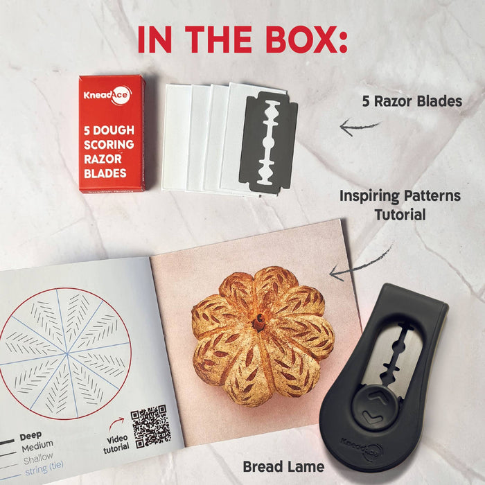 KneadAce Sourdough Kit Jar - Assorted Baskets (24oz)