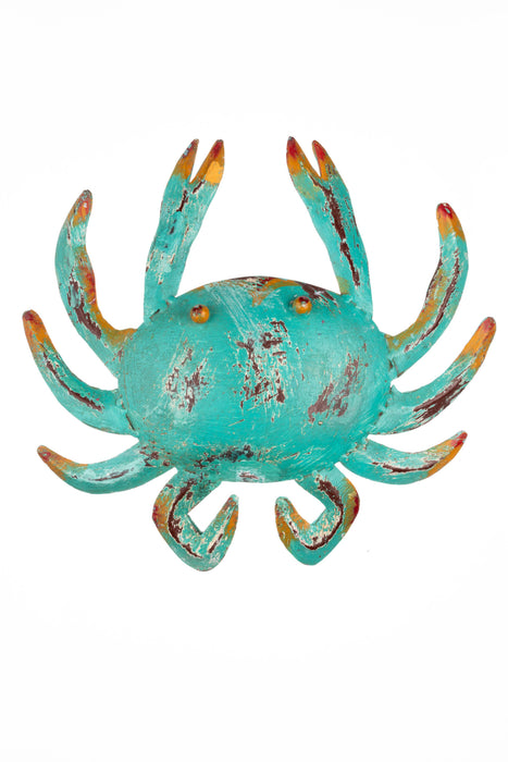 Shoeless Joe Green Crab Wall Art