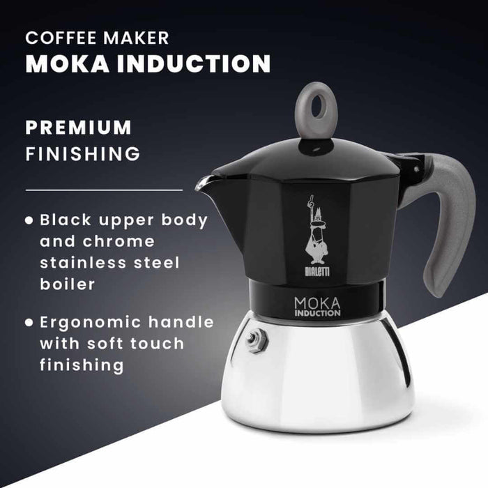 Bialetti Moka Induction - Red (6 Cup)