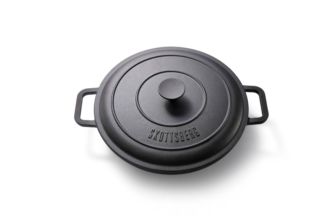 Skottsberg Braiser Cast Iron with Lid (31.5cm)
