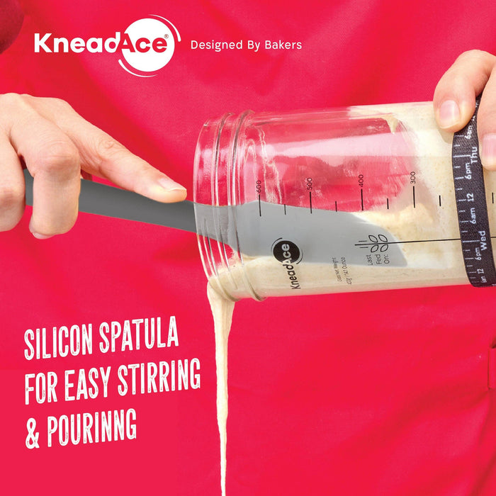 KneadAce Sourdough Starter Jar (24oz)