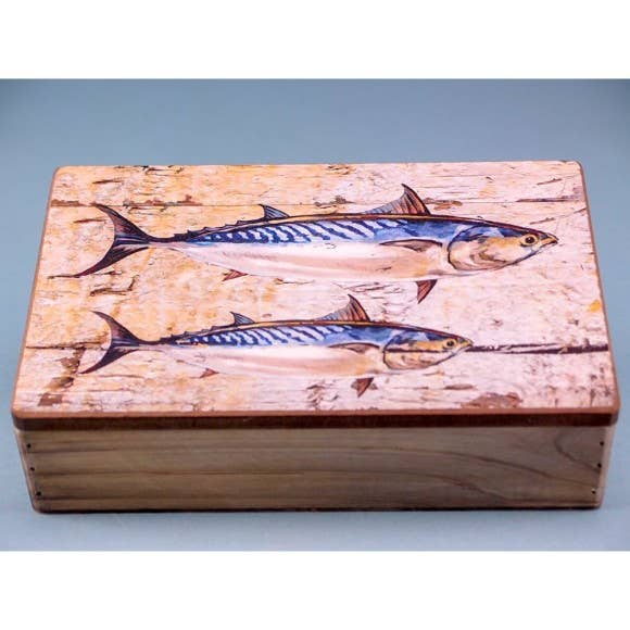 Double Mackerel Box, 22x14x6cm)