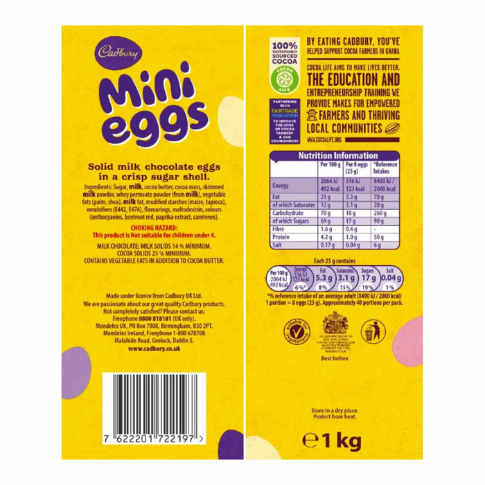 Cadbury Mini Eggs (1kg)