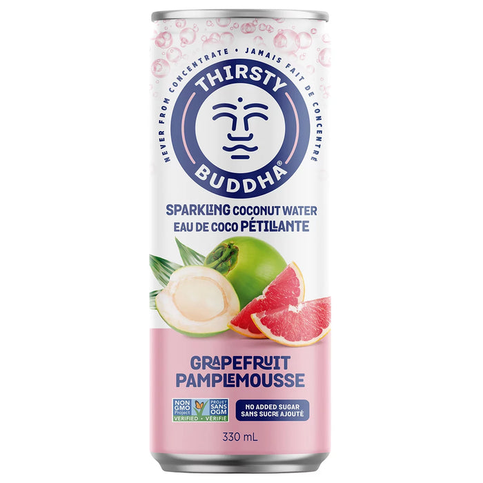 Thirsty Buddha Sparkling Coconut Water (12x330ml)