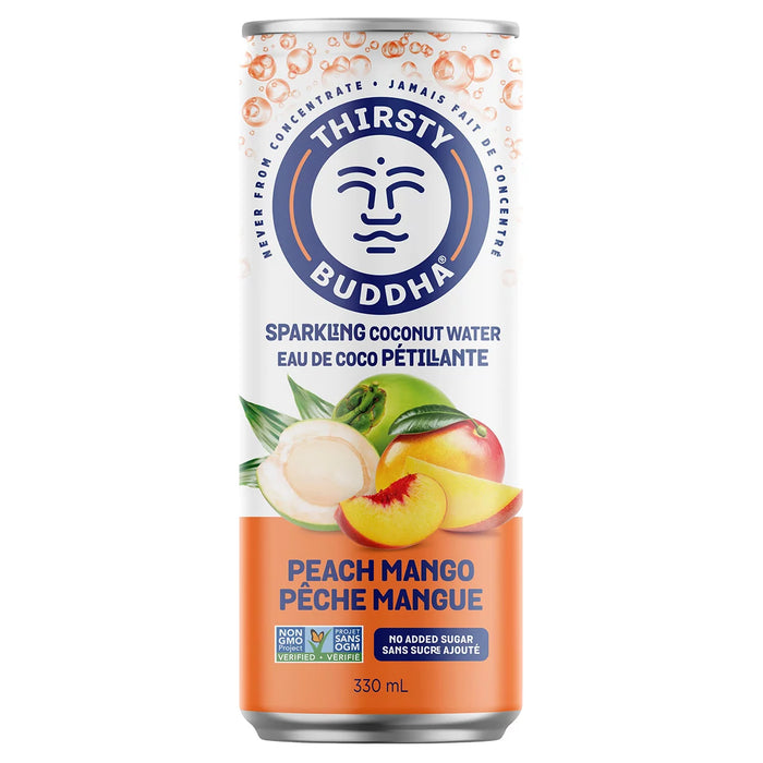 Thirsty Buddha Sparkling Coconut Water (12x330ml)