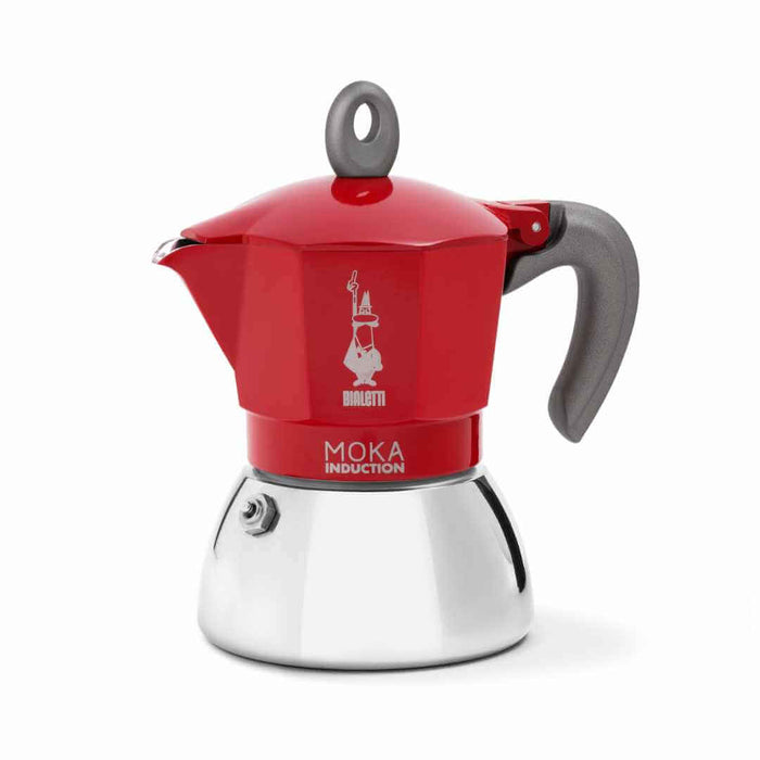 Bialetti Moka Induction - Red (6 Cup)