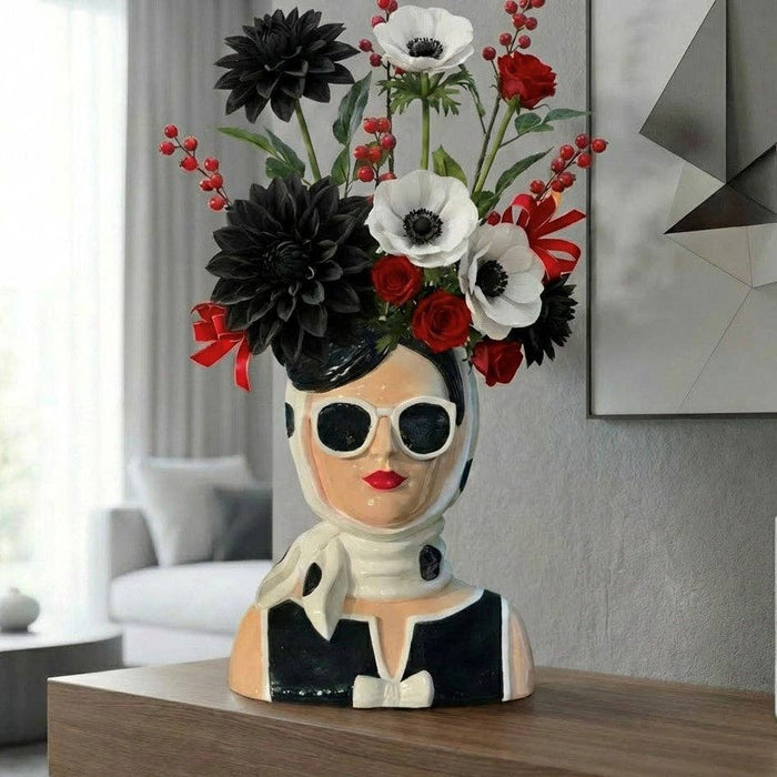 Bentley & Bo - Audrey Resin Lady Vase
