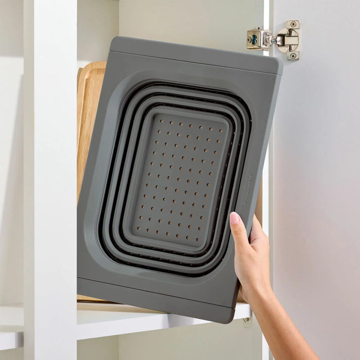 KitchenAid Collapsible Colander - Grey