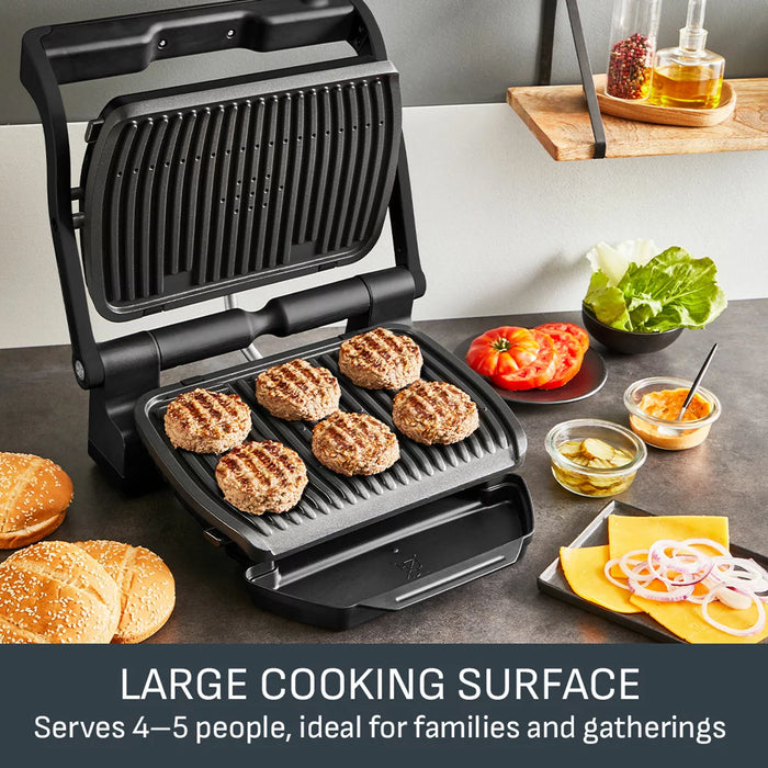 Tefal GC7178G1 OptiGrill+Health Grill in Black