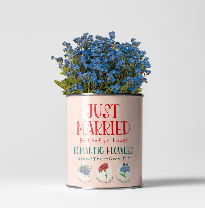 The Plant Gift Co. Just Married Flowers of Love Growing Kit