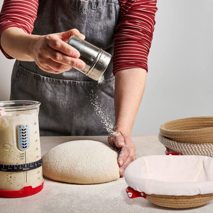 KneadAce Round Cotton Rope Proofing Baskets Set