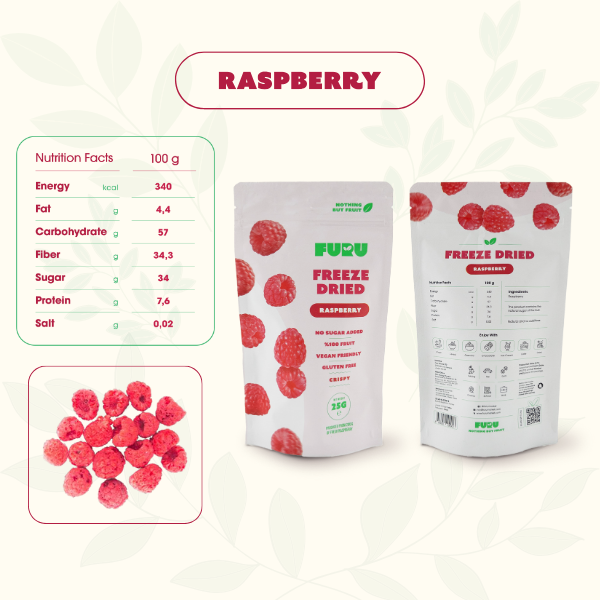 FURU Natural Raspberry Crisps (25g)