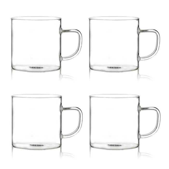 Ogo Living Helya Glass Cups – Set of 4 (25 cl)