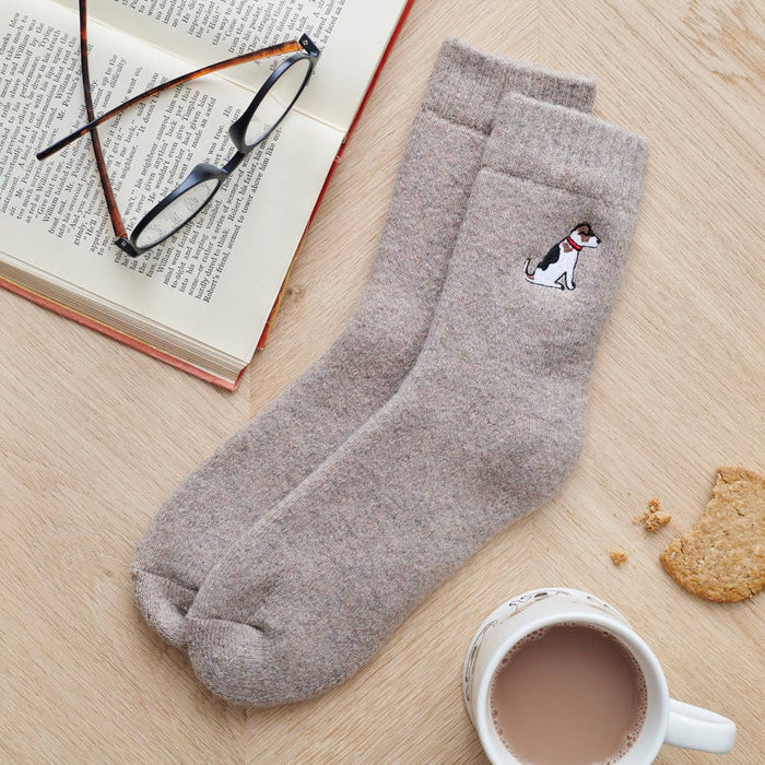 Sweet William Dog Walking Socks - Jack Russell