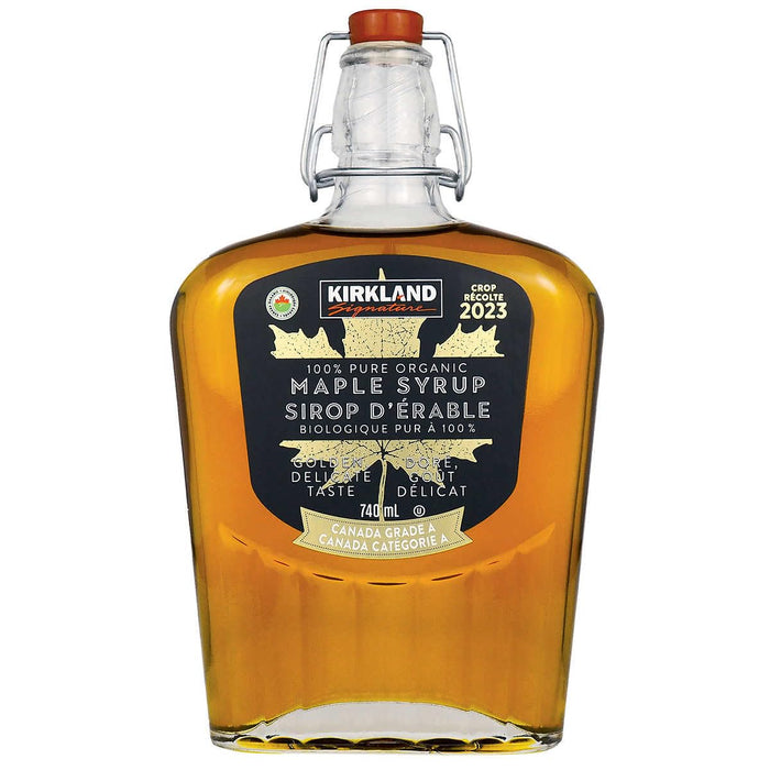 Kirkland Signature 100% Pure Organic Maple Syrup (740ml)